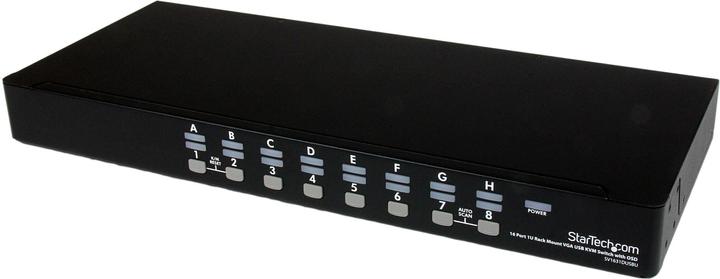 StarTech 16-poorts 1U USB VGA KVM schakelaar