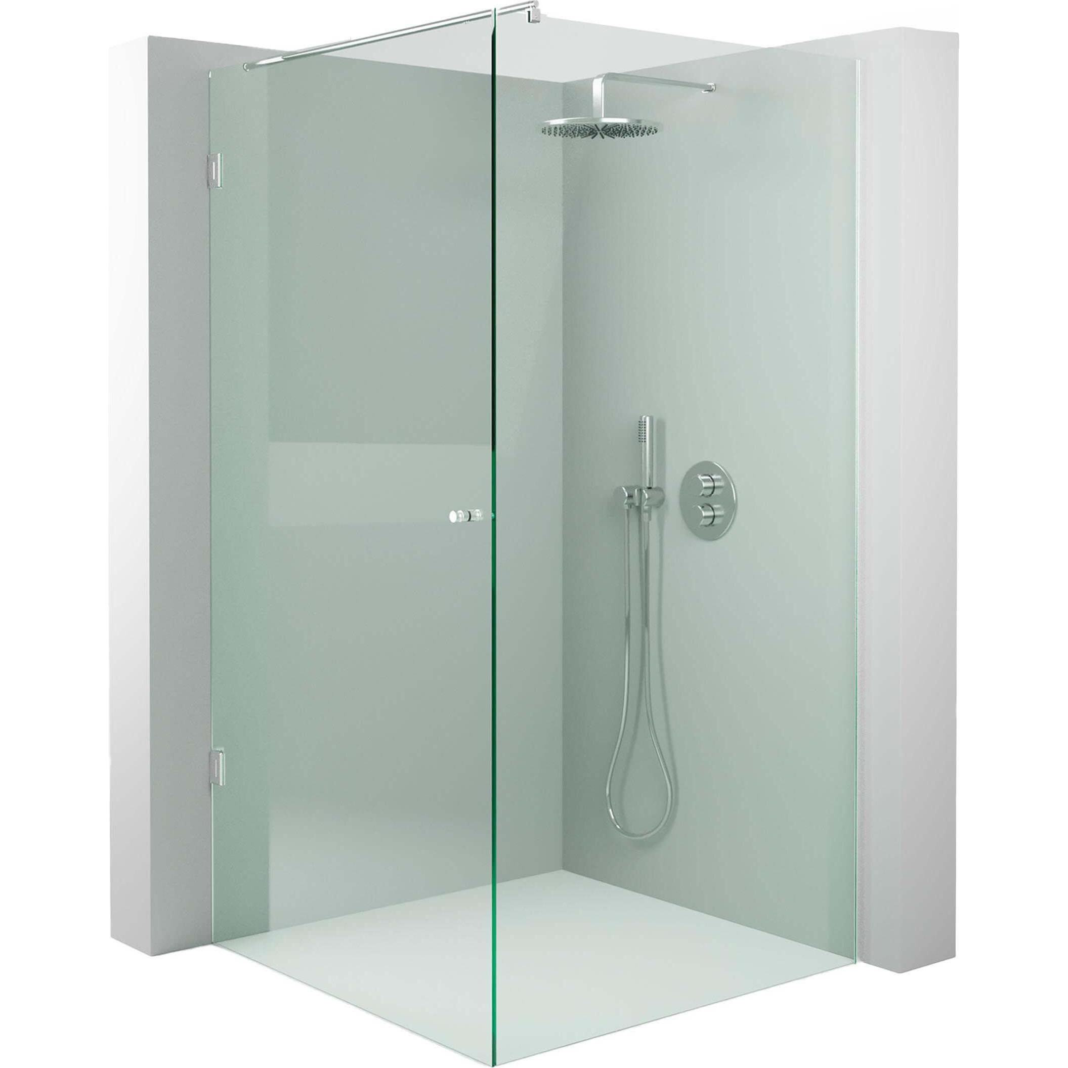 Magni, Duschkabine + Duschwand, HLO-GUB4 (90 cm, 90 cm, 200 cm)