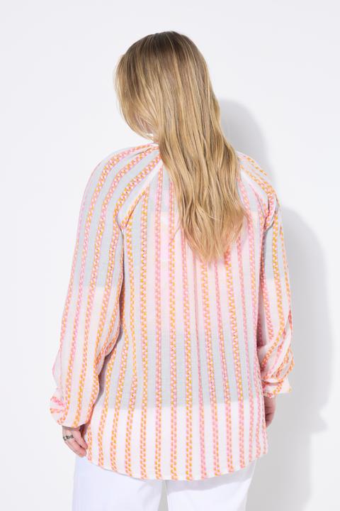 Actual product image Studio Untold Tunika, oversized, Strukturstreifen (54)