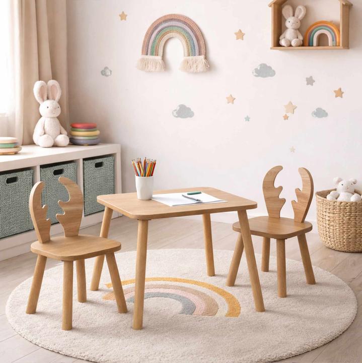 Immagine prodotto Skye Decor Geyik Kid's Table Set (Dinette per bambini)