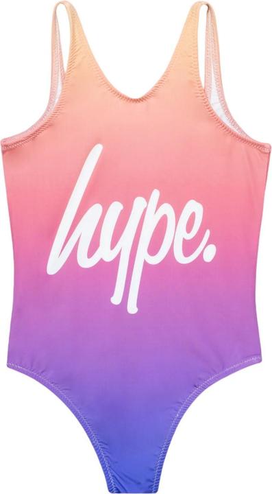 Actual product image Hype Girls Fade Script One Piece Swimsuit (164)