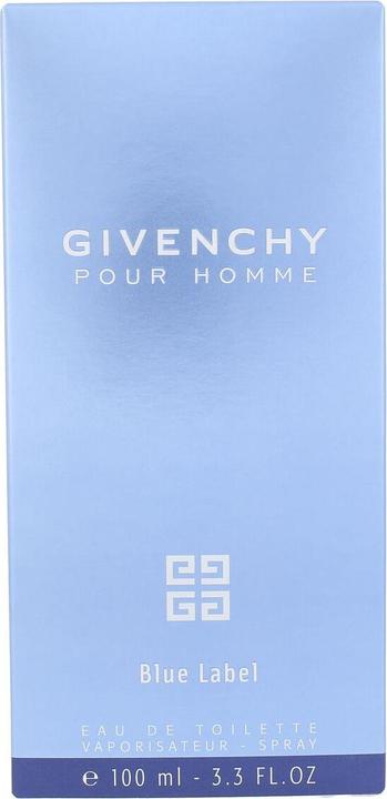 Actual product image Givenchy blue label (Eau de toilette, 100 ml)