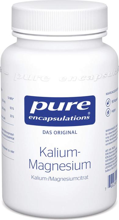 Produktbild Pure encapsulations Kalium/Magnesium Citrat (90 Stück, Kapseln, 86 g)