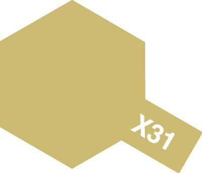 Actual product image Tamiya M-Acr.X-31 Gold