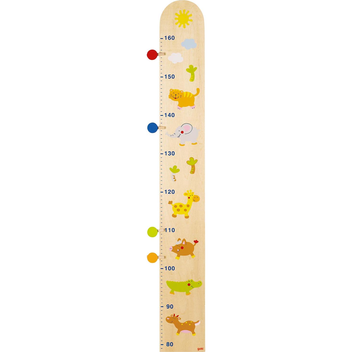 Goki, Babyerinnerungen, Messlatte