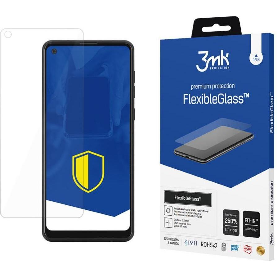 3MK Samsung Galaxy A21 - FlexibleGlass? (1 Stück, Samsung Galaxy A21), Smartphone Schutzfolie