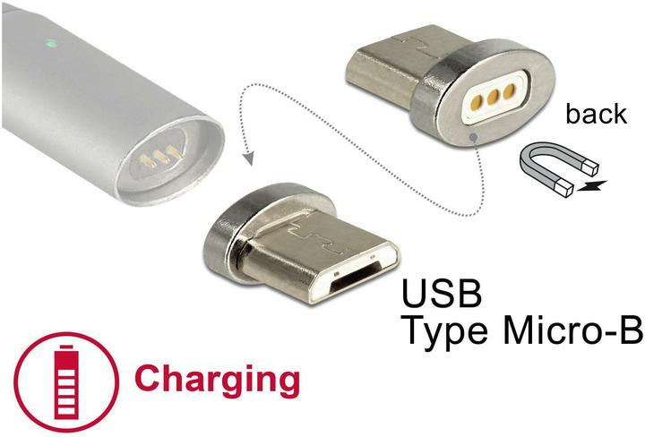 Produktbild Delock Magnetischer Adapter USB Micro-B (USB 2.0)