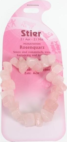 Immagine prodotto Roost Bracciale Taurus G238 Quarzo Rosa (Quarzo rosa)