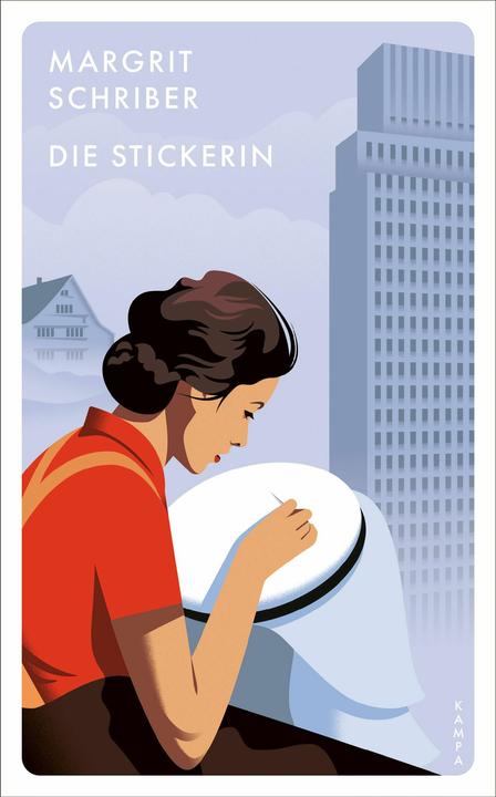 Actual product image Die Stickerin (German, Margrit Schriber, 2025)