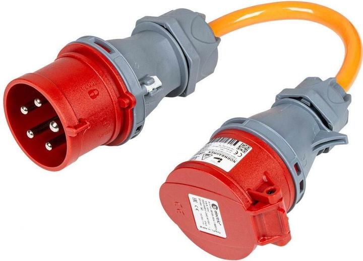 Image du produit Normrahmen Câble adaptateur CEE16/5 - CEE32/5 (0.20 m)