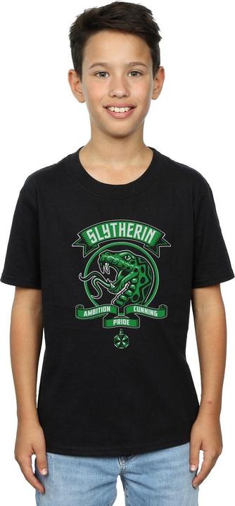 Image du produit - T-shirt SLYTHERIN TOON CREST - Garçon (128)