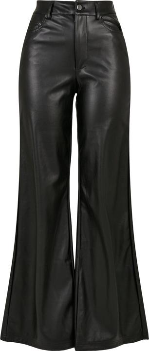 Immagine prodotto Urban Classics Pantaloni a gamba larga in ecopelle da donna (27)