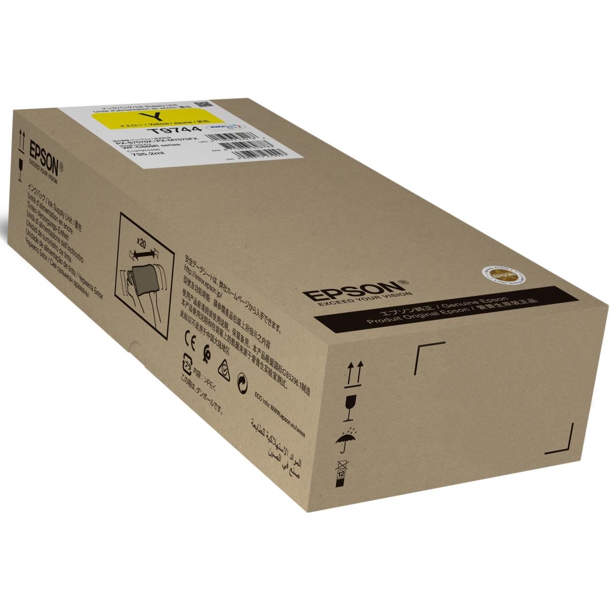 Thumbnail - Epson, Druckerpatrone, Ink tank 84,000 pages WF-C869R (Y)