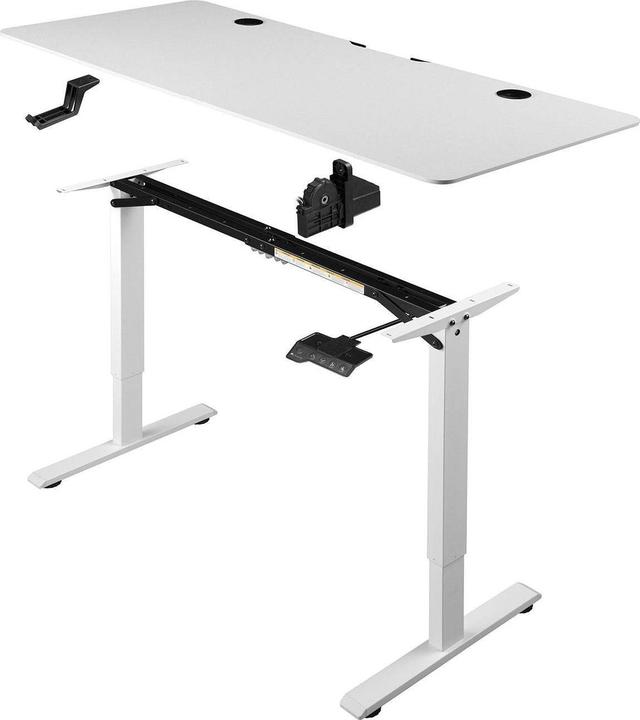 Actual product image Juskys Adjustable desk (140 x 60 cm)
