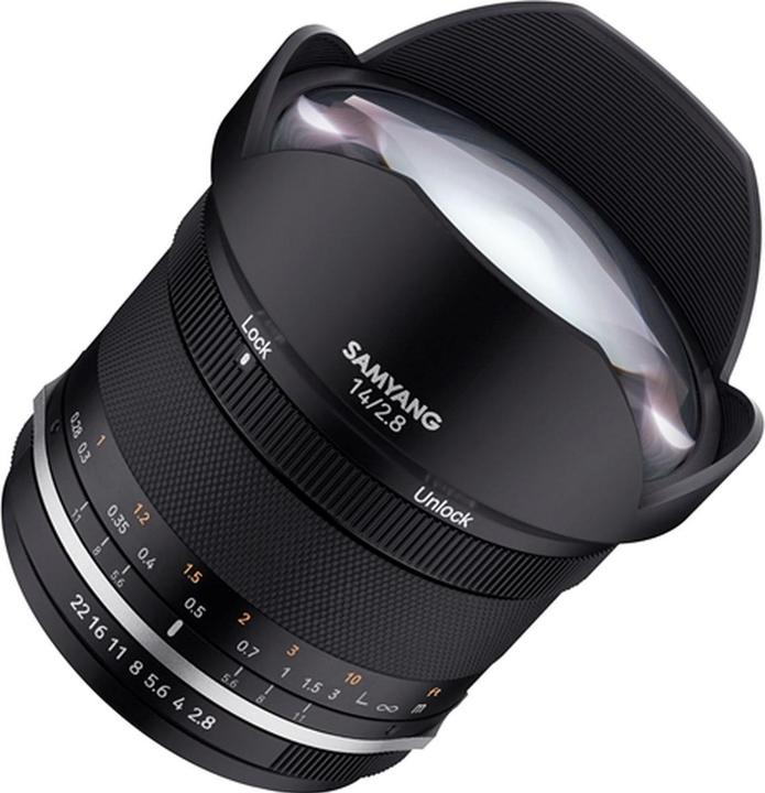 Image du produit Samyang 14mm f/2.8 MK2 Nikon F AE (Nikon F, Plein format, APS-C / DX)