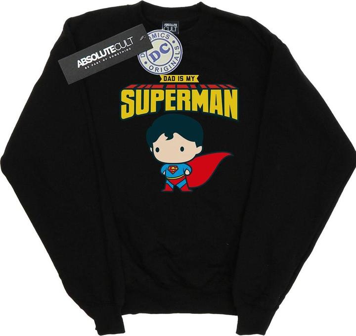 Immagine prodotto Superman My Dad Is My Hero Felpa Ragazzi (140, 146)