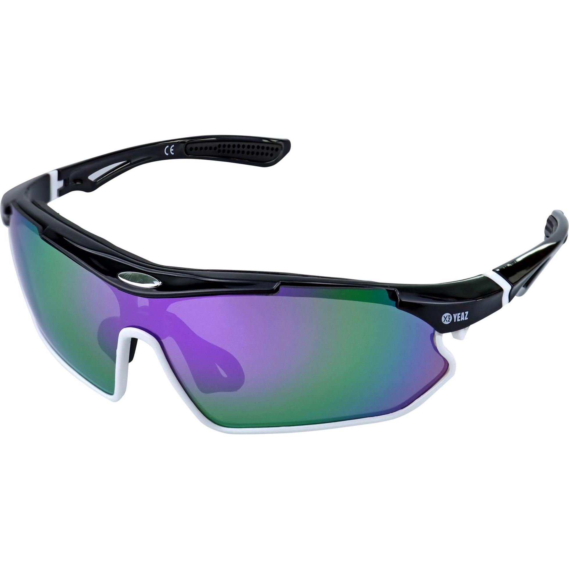 Yeaz, Herren, Sportbrille, Sunray (Schwarz, Lila), Violett