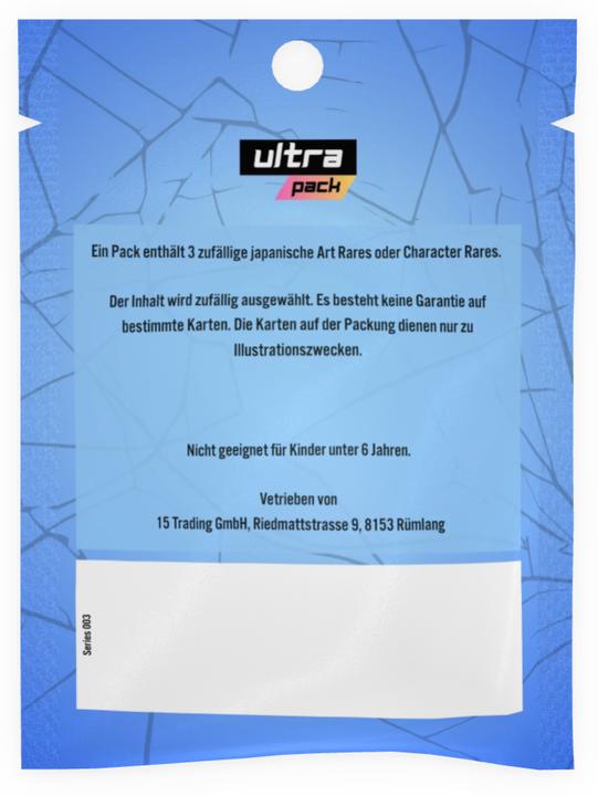 Produktbild UltraPack Mystery Pack Pokémon Series 003 (JP) (Japanisch, Booster Pack)
