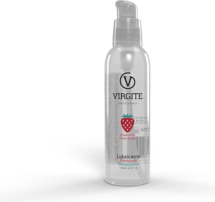 Virgite - Lubrifiant à base d'eau aromatisé à la fraise 150ml (150 ml)