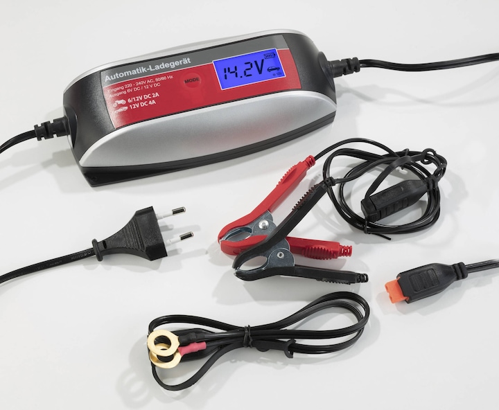 Produktbild HP Autozubehör Ladegerät Smart (12V, 6V, 4 A)