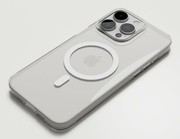 Actual product image Nudient Back Cover Thin MagSafe iPhone 15 Pro Max Transparent (Apple iPhone 15 Pro Max)