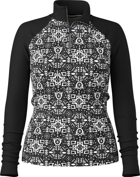 Actual product image Smartwool Women's Classic Thermal Merino BL 1/4 Zip Boxed (M)