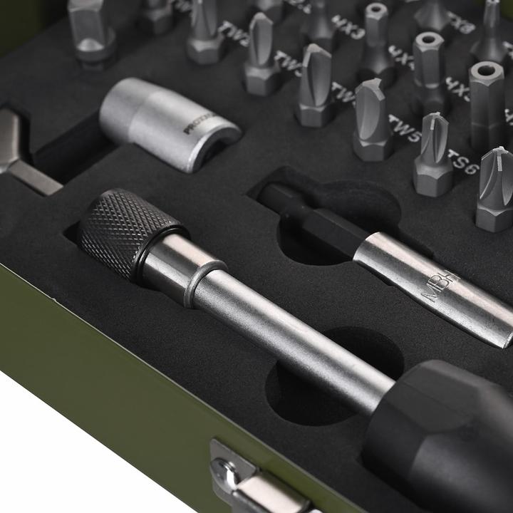Actual product image Proxxon Super safety and special bit set (Hexagon socket TX M10, Hexagon socket TX M15, Hexagon socket TX M20, Hexagon socket TX M30, Cross Phillips PH M1, Cross Phillips PH M2, Hexagon socket TX M5, Hexagon socket TX M6, Hexagon socket TX M7, Hexagon socket TX M8, Hexagon socket TX M9, Hexagon socket TX M25, Hexagon socket TX M27)