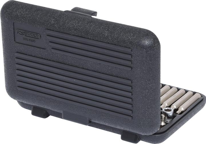 Actual product image KS Tools 1/4-1/2 TX socket and bit set. 57 pcs.