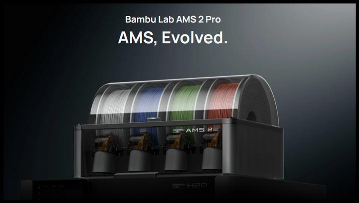 Bambu Lab AMS 2 Pro (Zubehör)