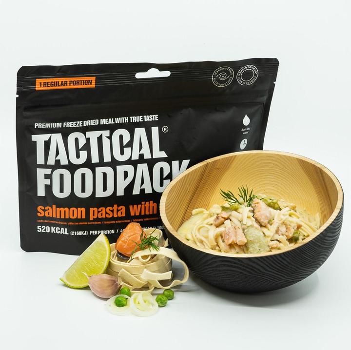 Produktbild Tactical Foodpack Salmon Pasta with White Wine (105 g)
