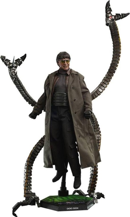 Actual product image Hot Toys Spider-Man: No Way Home figurine Movie Masterpiece 1/6 Doc Ock 31 cm
