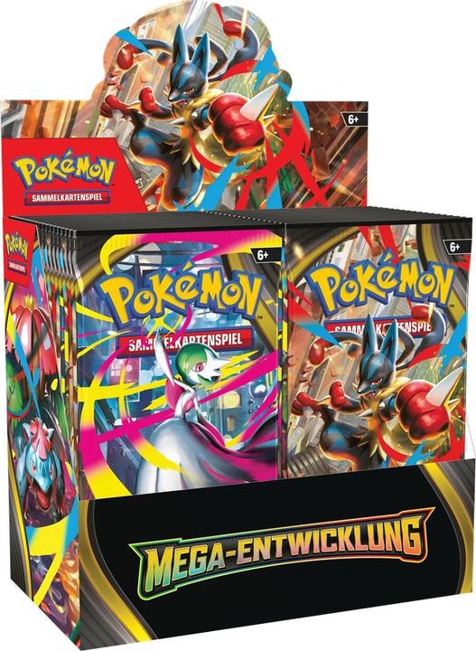 Produktbild Pokémon ME01 Mega Entwicklung Booster (Deutsch, Booster Display)