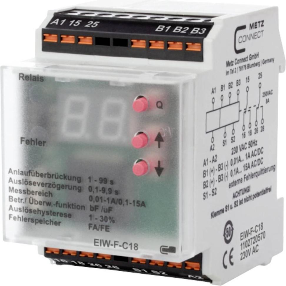 Metz Connect EIW-F-C18 230 V AC, Relais
