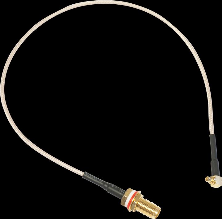 MikroTik ACMMCXRPSMA - MMCX naar RP-SMA pigtail voor BaseBox (Antennekabel)