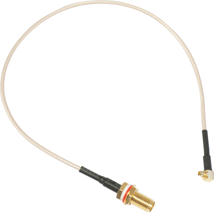 MikroTik ACMMCXRPSMA - MMCX zu RP-SMA Pigtail für BaseBox (Antennenkabel)