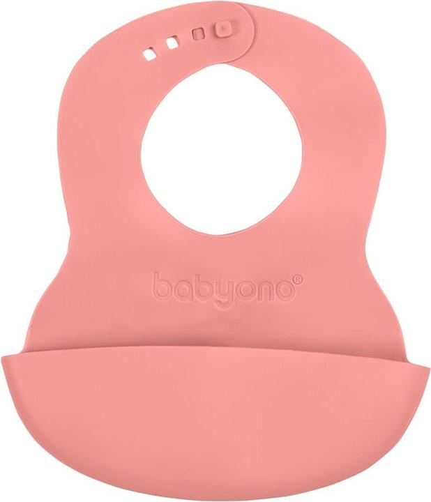 Immagine prodotto Babyono Bavaglino in silicone 6M+ con chiusura regolabile (6 Mesi)