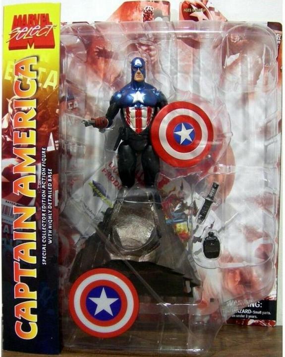 Image du produit Diamond Select Toys Marvel Select Captain America