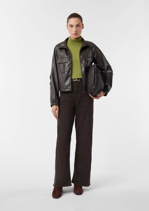 Produktbild Comma Strickpullover Feinstrick-Pullover mit Rollkragen (36)