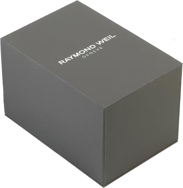 Immagine prodotto Raymond Weil Orologio automatico con quadrante blu, calendario e cinturino multicolore (38 mm)