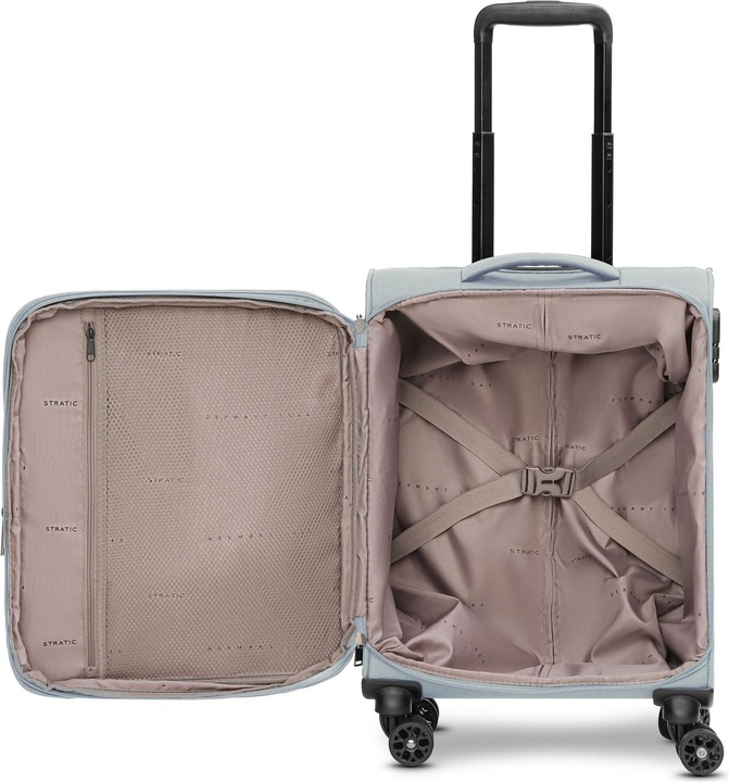 Immagine prodotto Stratic carrello cabina taska a 4 ruote S 55 cm con piega ad espansione (41 l, Bagaglio a mano (fino a 50 litri))