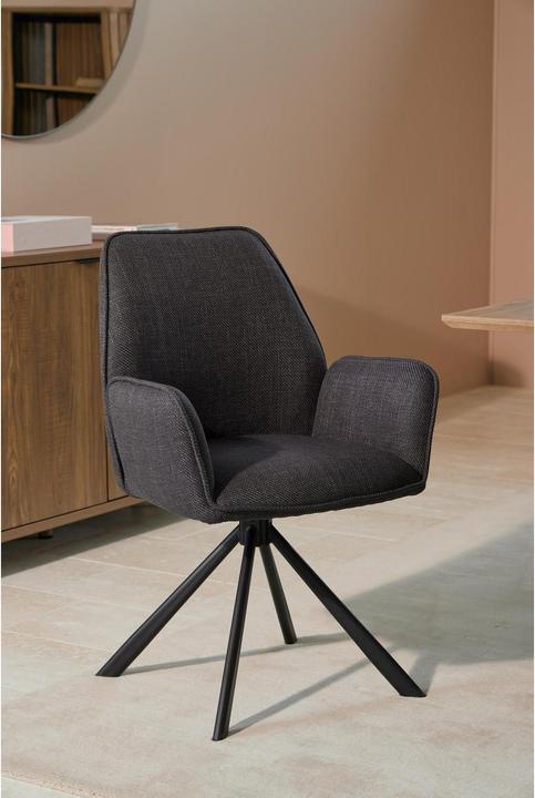 Produktbild AC Design Stuhl Glenda, 2 Stück, Anthrazit