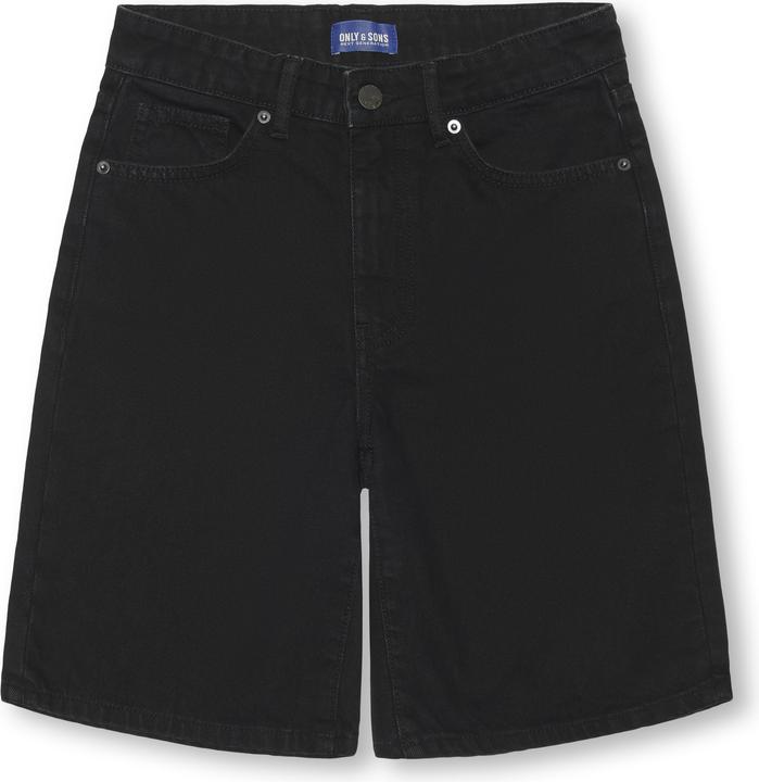 Produktbild Only & Sons Junior OSJFADE Mittlere Taille Locker geschnitten Shorts Jeans-Shorts