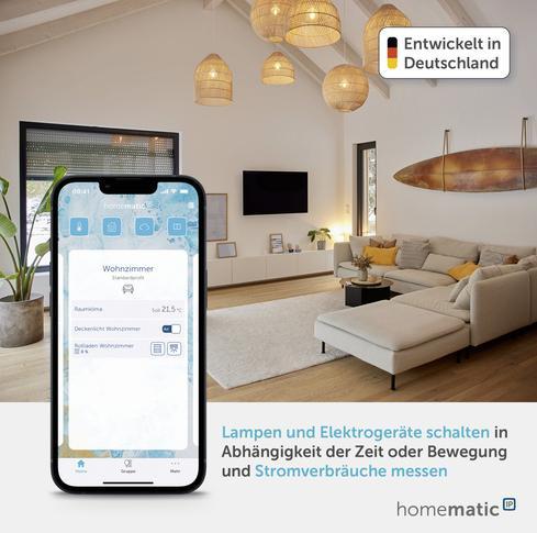 Actual product image Homematic IP Schalt-Mess-Aktor für Markenschalter (Switch actuator)