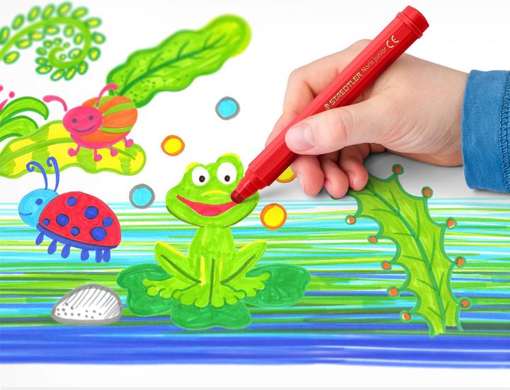 Actual product image Staedtler Fibre pens (12 x)