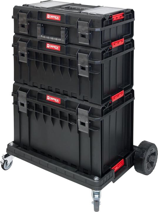 Actual product image Qbrick Toolbox Set System One Pro - 3 cases - 1 transport dolly (3 pieces)