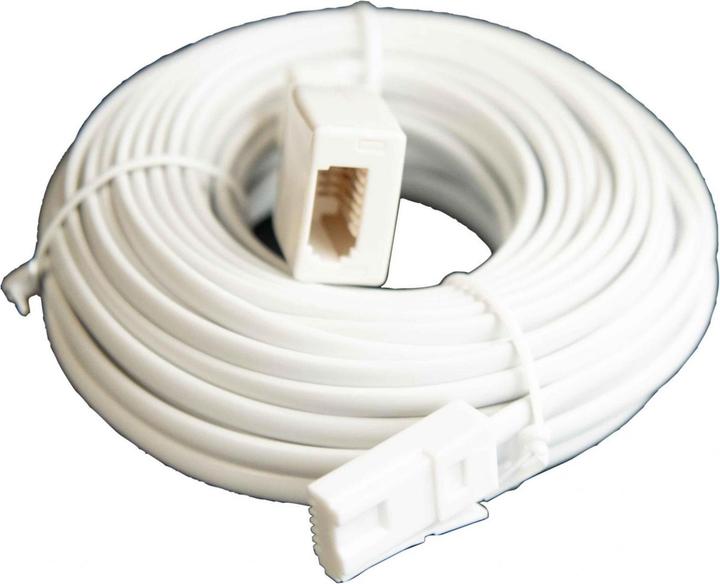 Helos Casque Câble Spirale Extra-Longue, Blanc, Sans