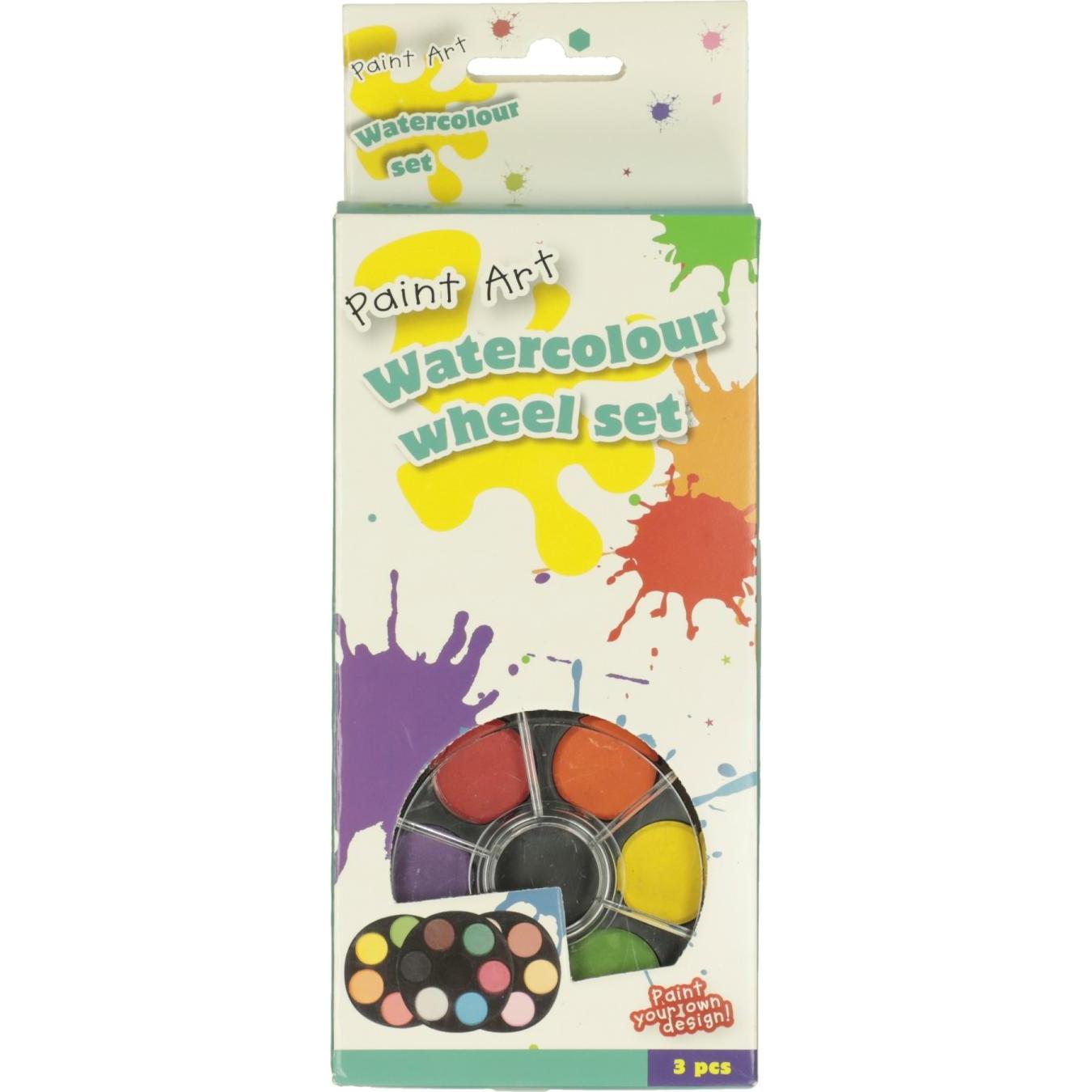 Aquarell-Set, 18 Farben