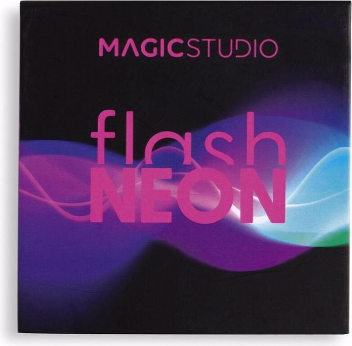 Actual product image IDC Institute Magic Studio Flash Neon Eyeshadow Palette