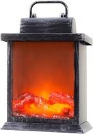 Actual product image IKO Table chimney LED operated h = 22cm b = 15cm (silv