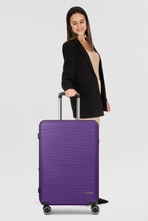 Actual product image Franky Dallas 3.0 4 Rollen Trolley M 65 cm mit Dehnfalte (74 l)